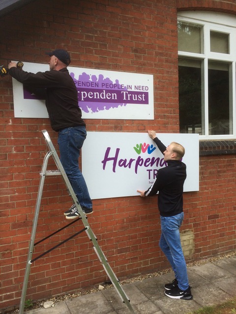 New Harpenden Trust sign
