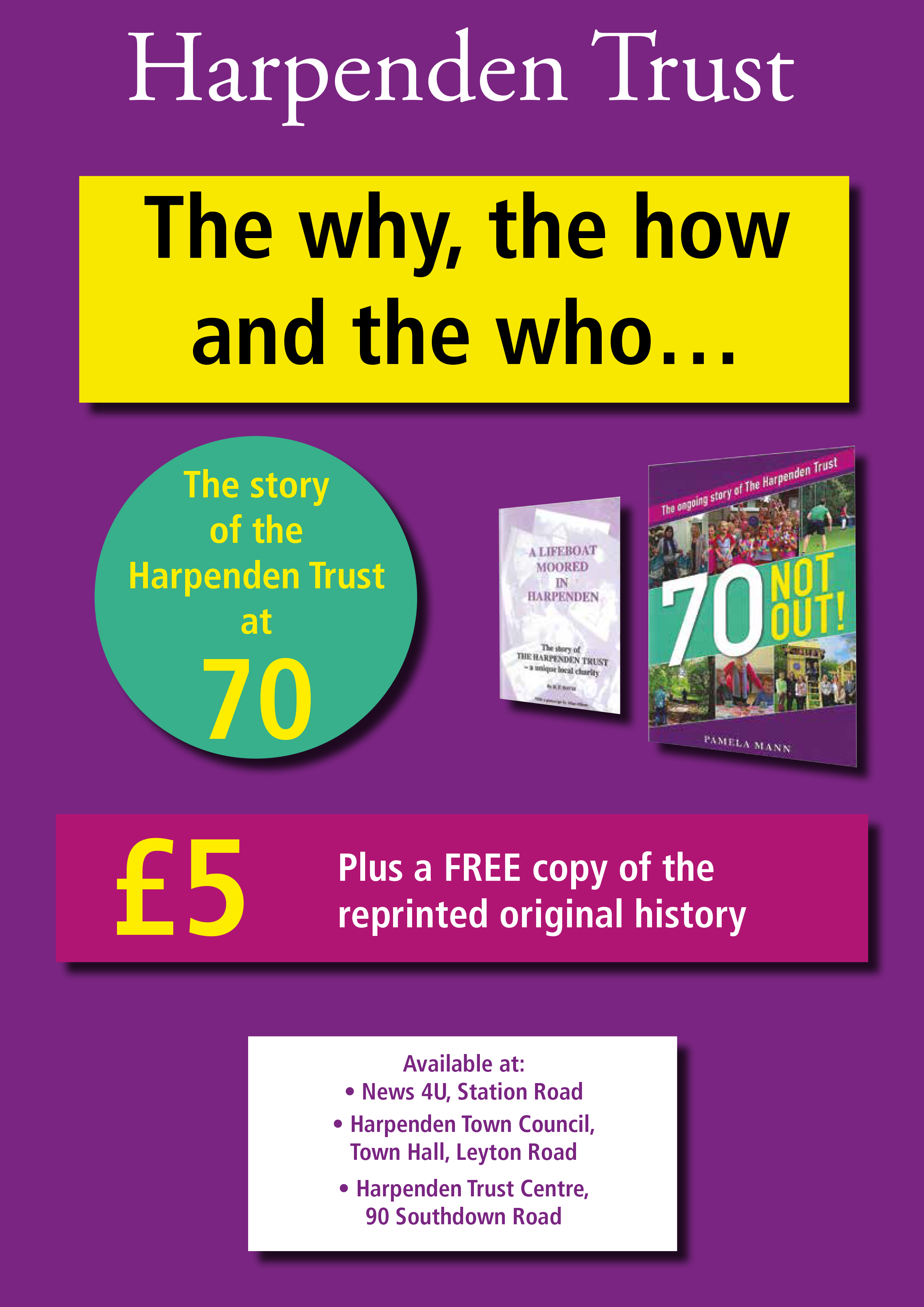 Harpenden Trust Book - 70 Not Out